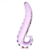 6" Lick-it Glass Dildo-French Quarter Lingerie